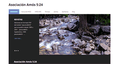 Desktop Screenshot of amos524.org