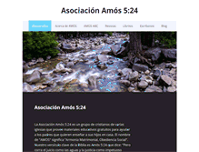 Tablet Screenshot of amos524.org